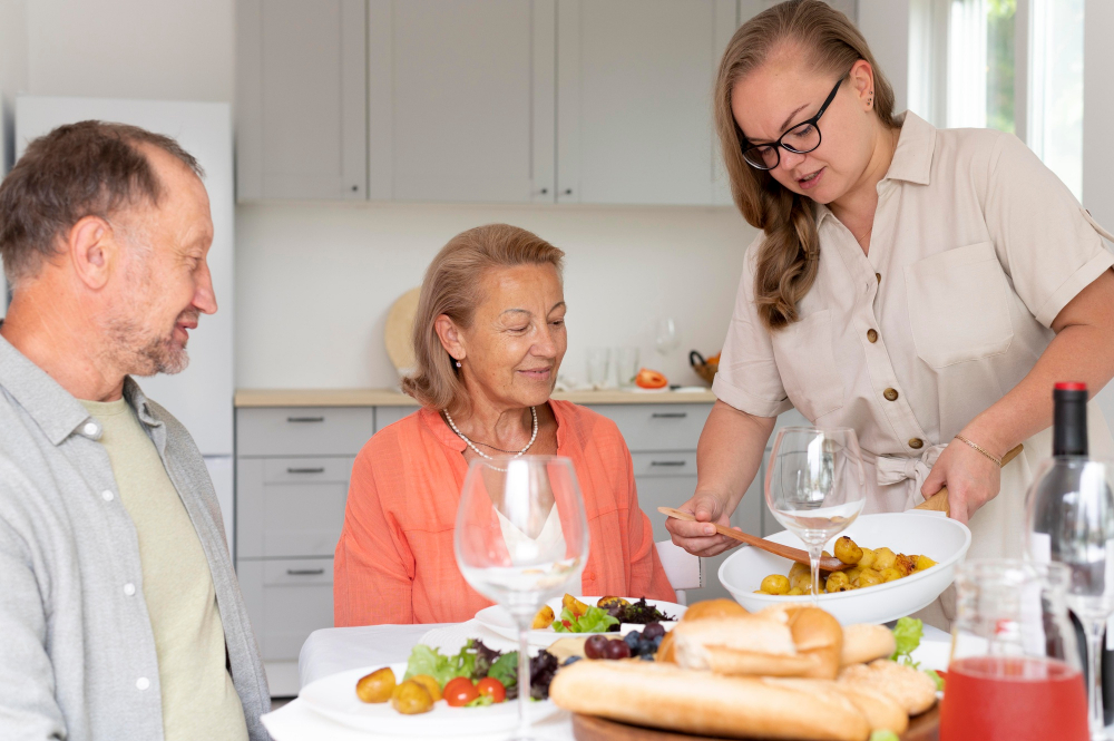 Repas à domicile pour seniors